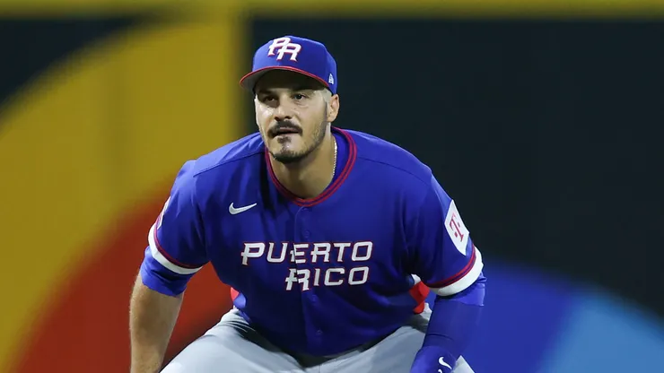 Nolan Arenado of Team Puerto Rico
