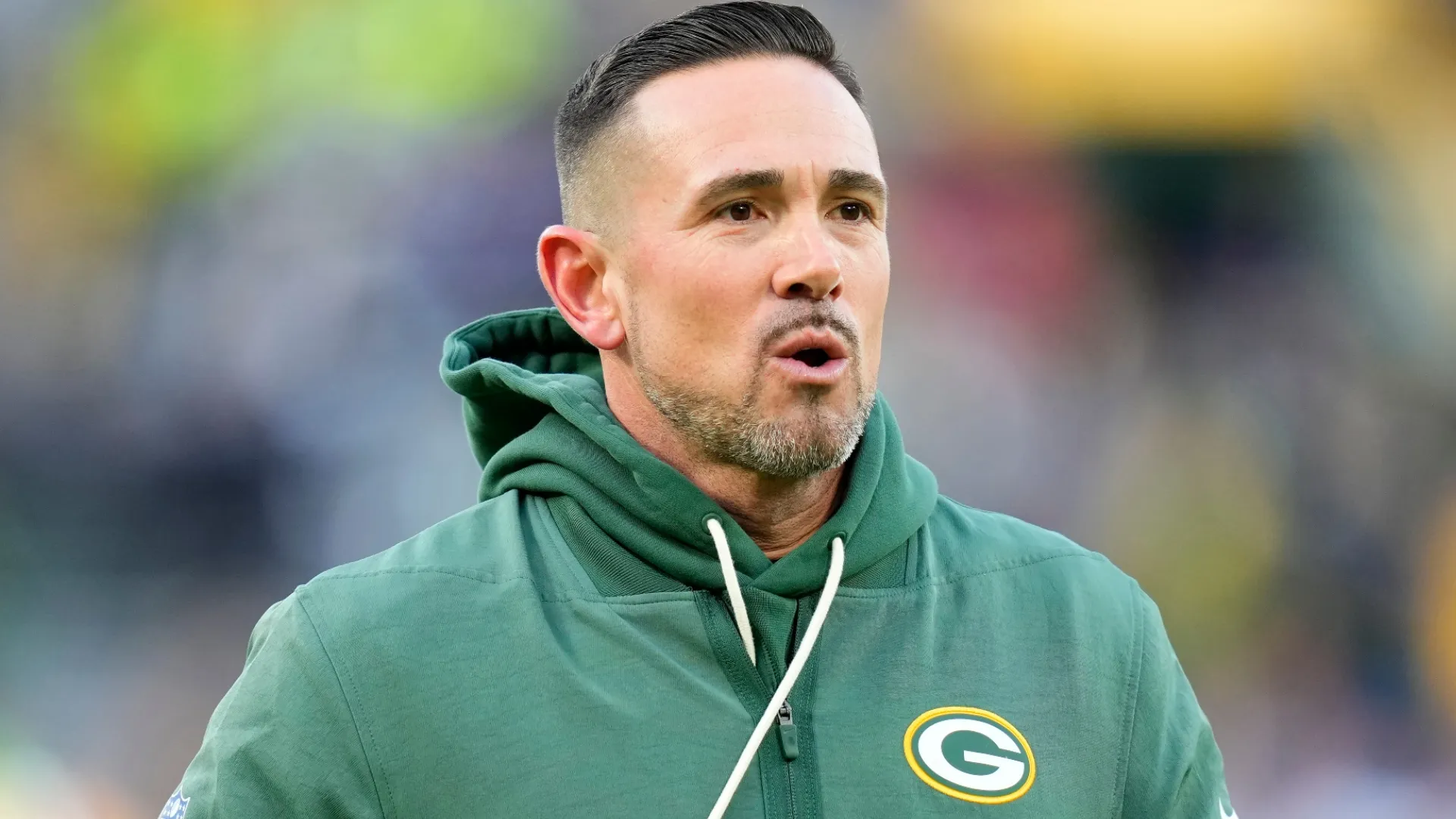 Head coach Matt Lafleur