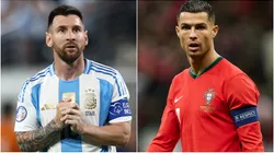 Lionel Messi of Argentina and Cristiano Ronaldo of Portugal.
