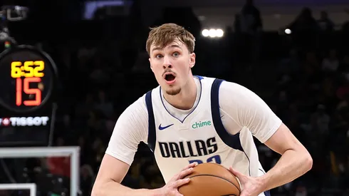 Cooper Flagg #32 of the Dallas Mavericks.