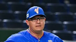 Manager and head coach Omar Lopez of Venezuela