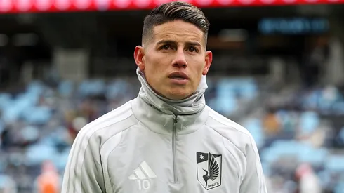 James Rodríguez #10 of Minnesota United