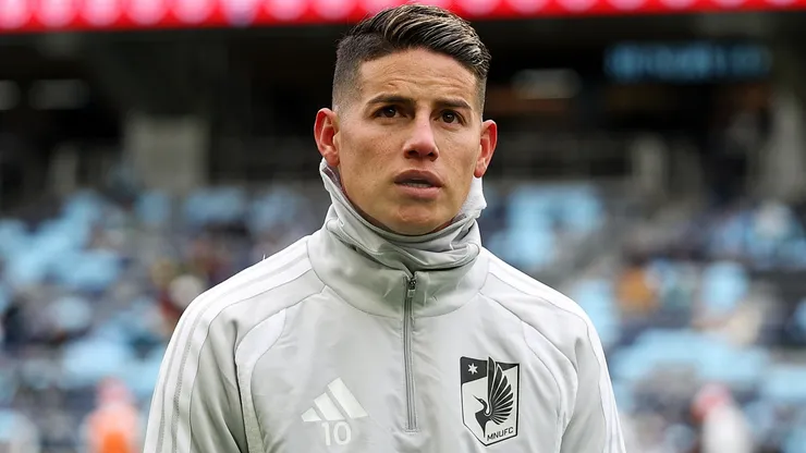 James Rodríguez #10 of Minnesota United