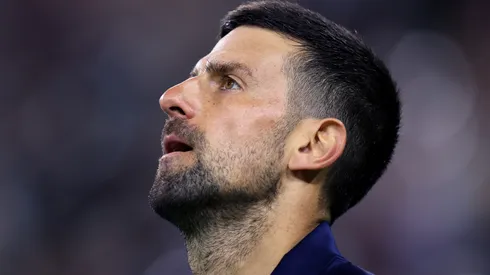 Novak Djokovic of Serbia