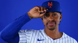 Francisco Lindor #12 of the New York Mets.