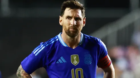 Lionel Messi of Argentina