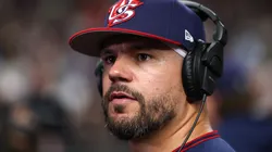 Kyle Schwarber of Team United States