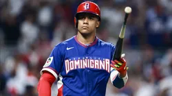 Juan Soto #22 of the Dominican Republic