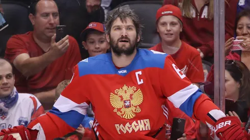 Alex Ovechkin during the World Cup of Hockey in 2016
