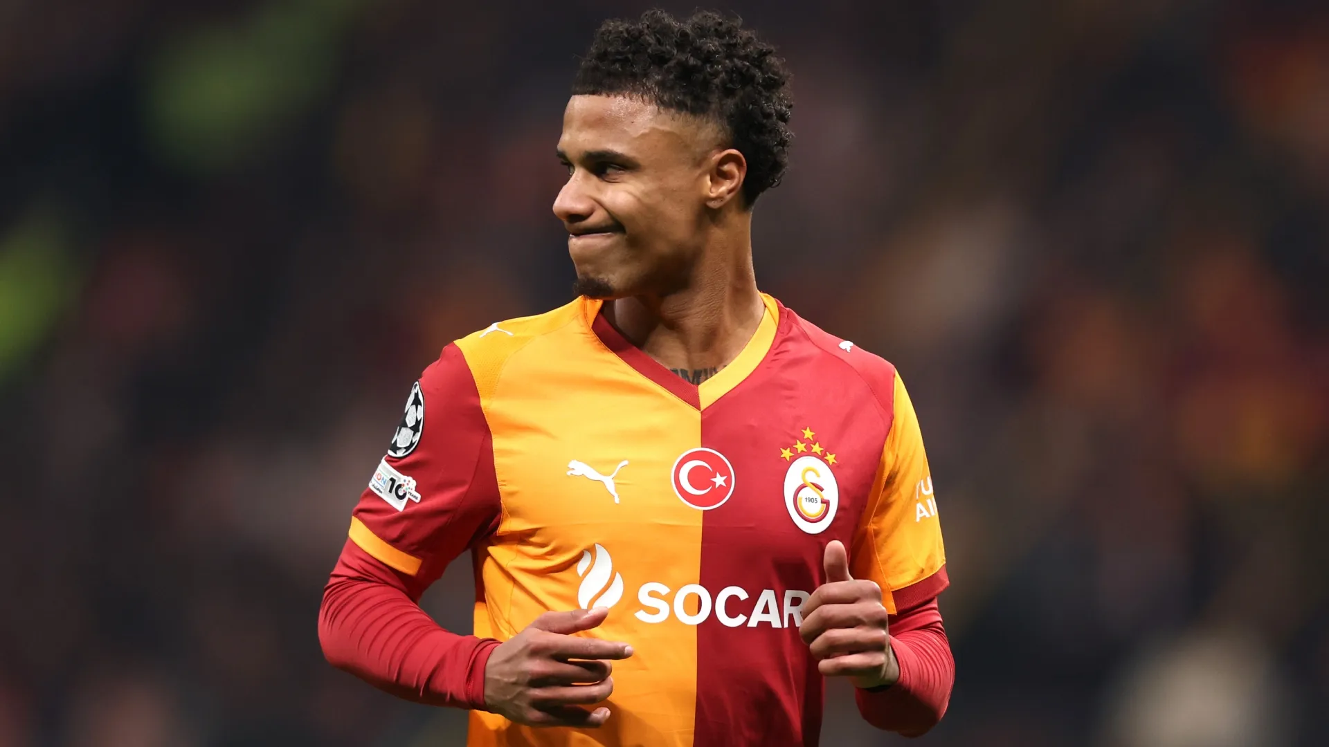 Ismail Jakobs of Galatasaray – Ahmad Mora/Getty Images