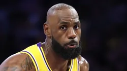 LeBron James of the Los Angeles Lakers.