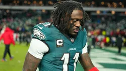 A.J. Brown #11 of the Philadelphia Eagles