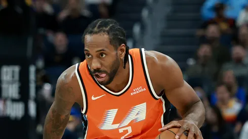 Kawhi Leonard #2 of the LA Clippers.