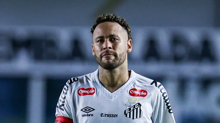 Neymar of Santos.