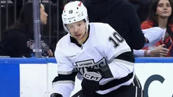 Artemi Panarin #10 of the Kings skates against the Rangers.