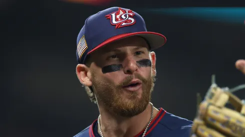 Bobby Witt Jr. at loanDepot park in Miami, Florida.