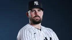 Carlos Rodon #55 of the Yankees poses for a photo during Spring Training.