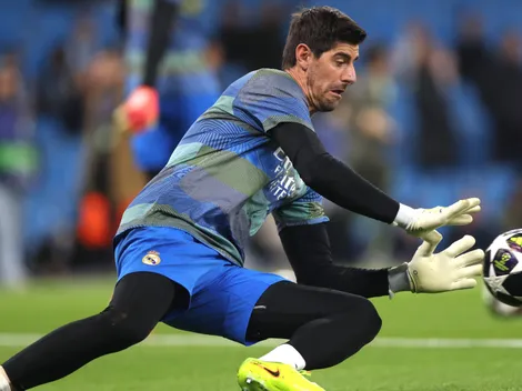 Why was Thibaut Courtois subbed off for Lunin by Real Madrid vs Manchester City in Champions League?