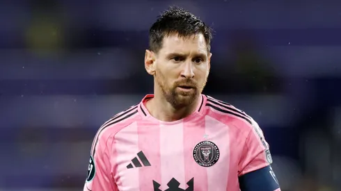 Lionel Messi at GEODIS Park in Nashville, Tennessee.