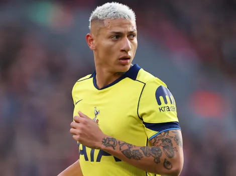 Why is Richarlison not playing today for Tottenham vs Atletico Madrid?