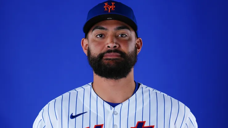 Sean Manaea #59 of the New York Mets poses for a photo.