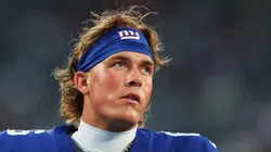 Jaxson Dart quarterback of the New York Giants