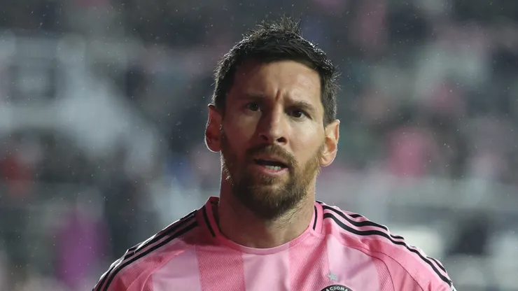 Lionel Messi during Inter Miami's 1-1 draw against Nashville.