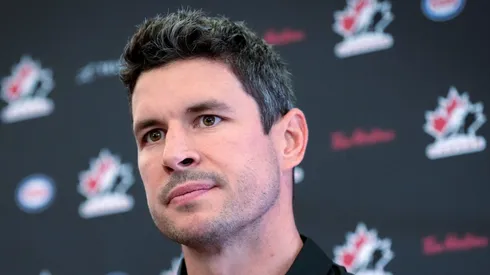 Sidney Crosby talks after return with Penguins