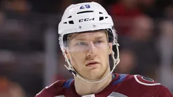 Nathan MacKinnon #29 of the Colorado Avalanche