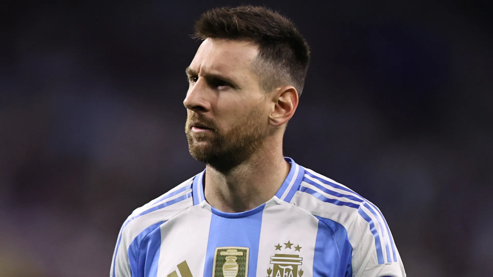 Lionel Messi of Argentina.