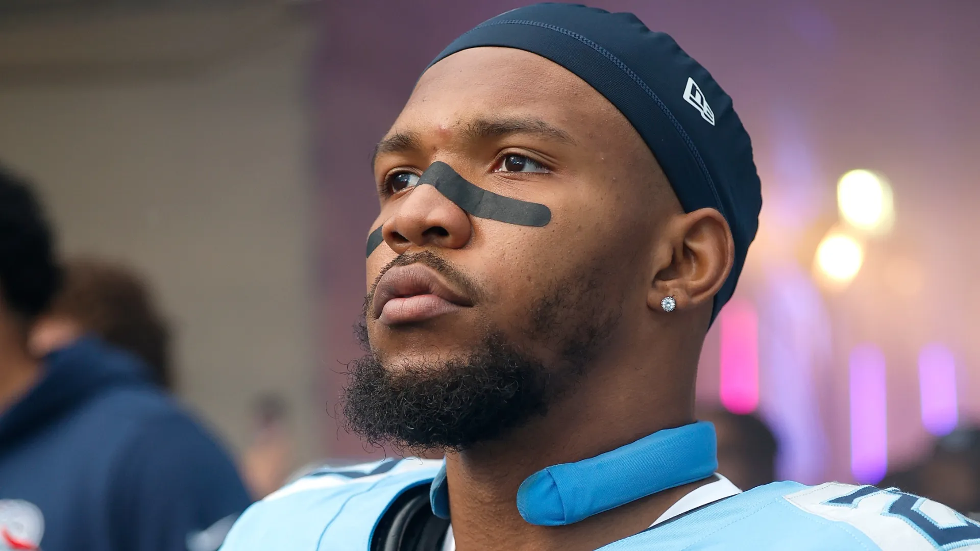 Tony Pollard #20 of the Tennessee Titans