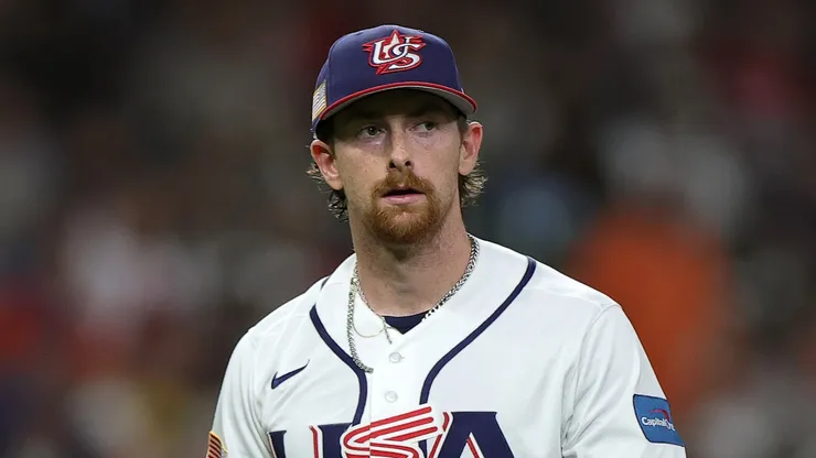 Nolan McLean at Daikin Park in Houston, Texas.