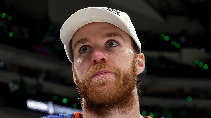 Connor McDavid at American Airlines Center in Dallas, Texas