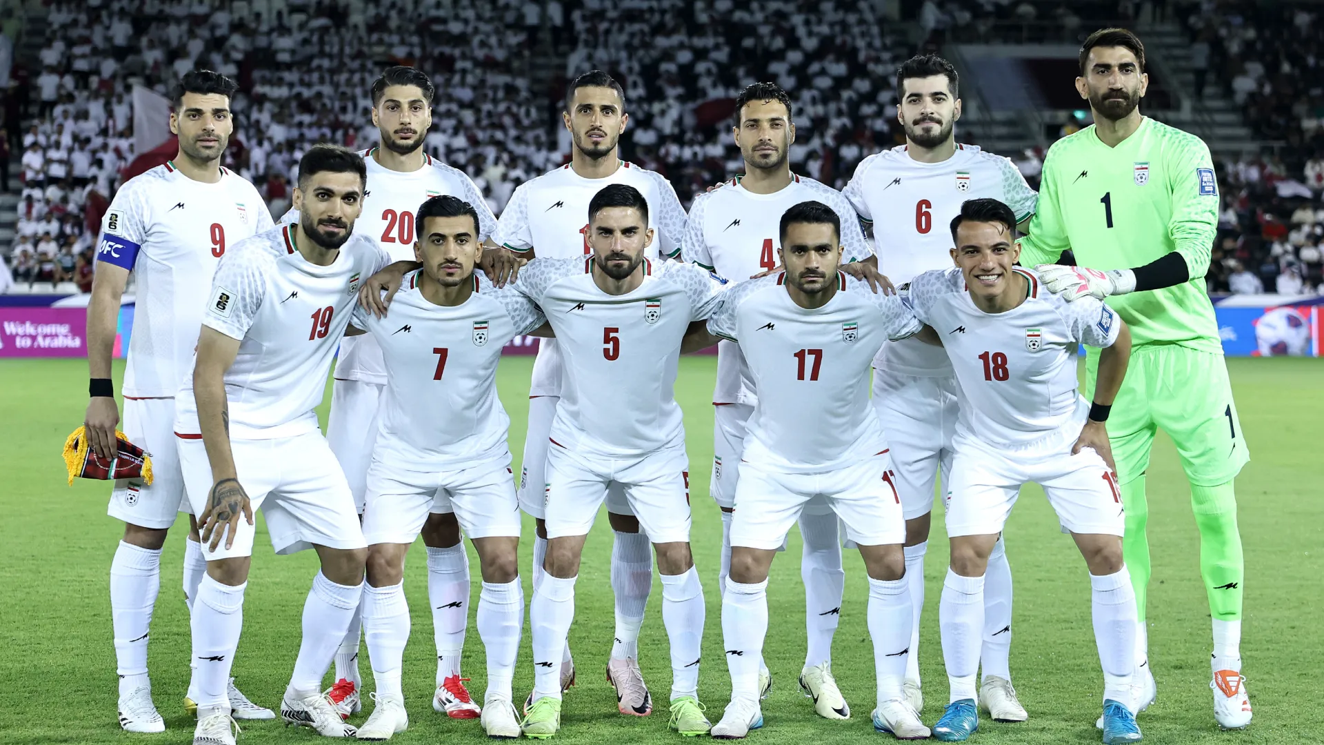 Iran National Team. (Getty Images)