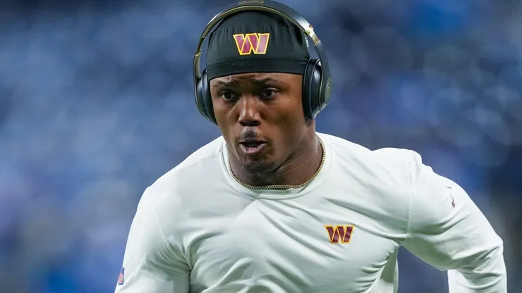 Terry McLaurin #17 of the Washington Commanders