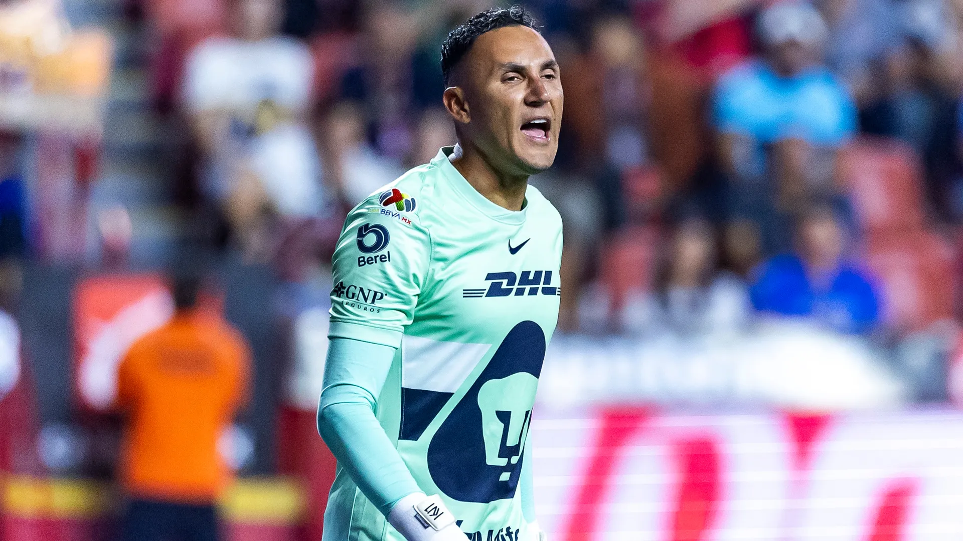 Keylor Navas during a Pumas UNAM game. (Getty Images)