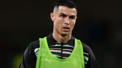 Cristiano Ronaldo of Portugal warms up prior to the FIFA World Cup 2026 qualifier match.