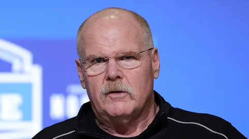 Andy Reid head coach of the Kansas City Chiefs