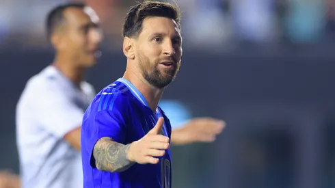 Lionel Messi of Argentina