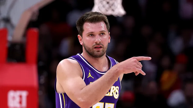 Luka Doncic of Los Angeles Lakers.