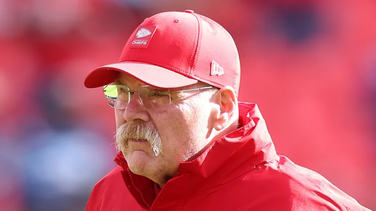Andy Reid head coach of the Kansas City Chiefs