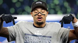 Jaxon Smith-Njigba #11 of the Seattle Seahawks