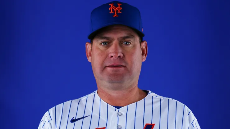 Carlos Mendoza #64 of the New York Mets