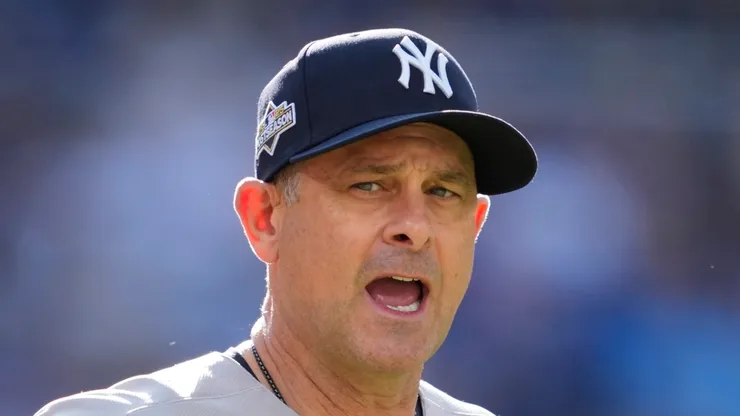 Manager Aaron Boone of the New York Yankees