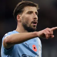 Why is Dias not playing today for Man City vs Arsenal at 2026 EFL Cup final?