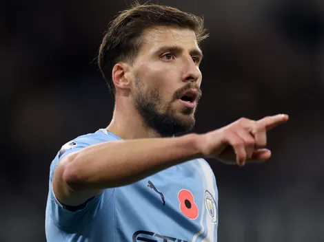 Why is Dias not playing today for Man City vs Arsenal at 2026 EFL Cup final?