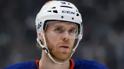 Connor McDavid at Crypto.com Arena in Los Angeles, California.