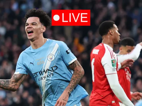 Arsenal vs Manchester City LIVE: O’Reilly scores after Kepa mistake in the 2026 EFL Cup final at Wembley! (0-2)