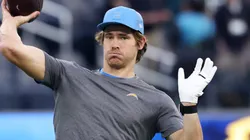 Justin Herbert #10 of the Los Angeles Chargers