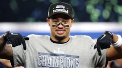 Jaxon Smith-Njigba #11 of the Seattle Seahawks.